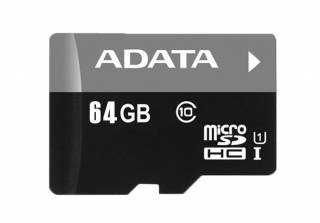 ADATA Premier UHS-I Class 10 30MBps microSDHC - 64GB Micro SD